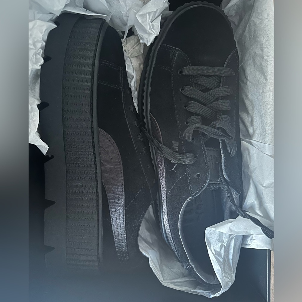 New Fenty x Puma Black Sneakers